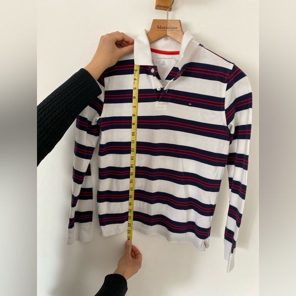 Boys Tommy Hilfiger collared long sleeve - Picture 9 of 11